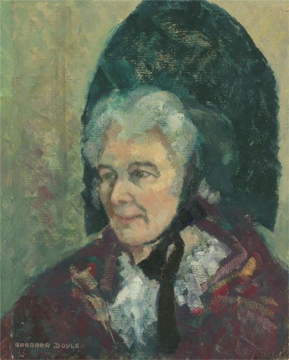 Barbara Doyle (b.1917) - Contemporary Oil, Swiss Miss