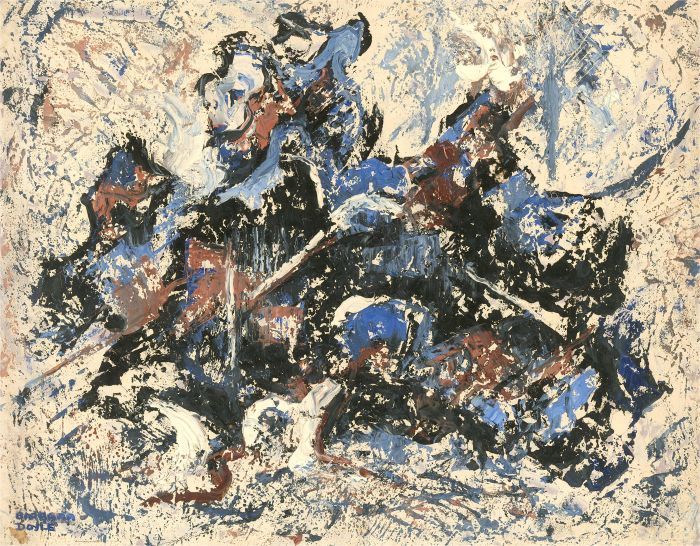 Barbara Doyle (b.1917) - Contemporary Oil, Flint Fantasy