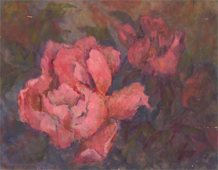 Barbara Doyle (b.1917) - 1975 Oil, Larger Than Life