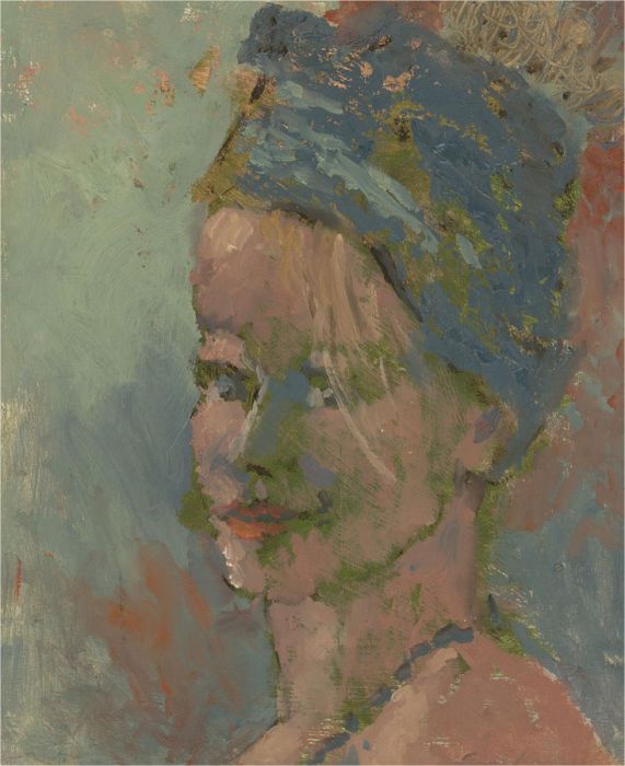 Barbara Doyle (b.1917) - Contemporary Oil, Young Woman