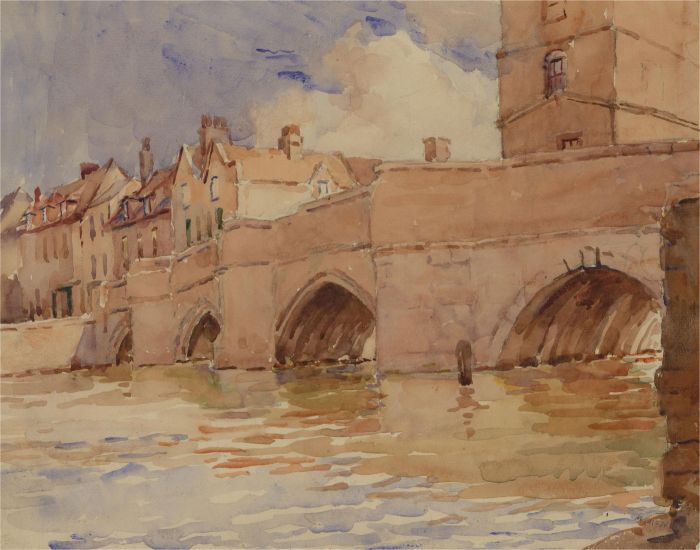 Mid 20th Century Watercolour - St Ives, Norfolk