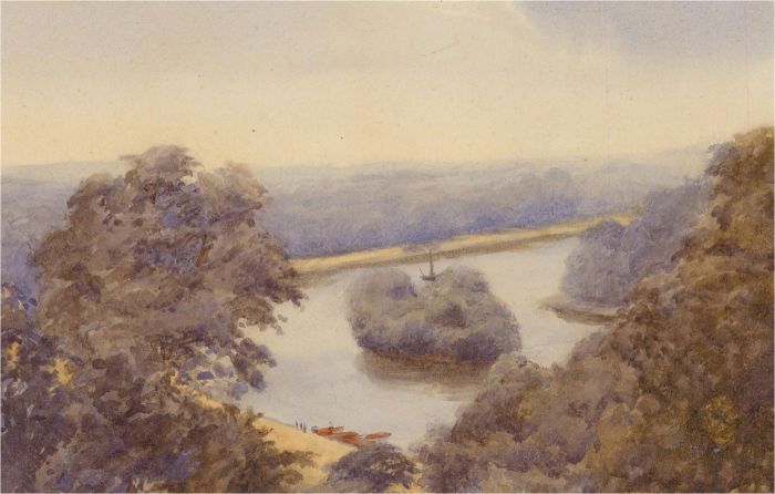 Early 20th Century Watercolour - The Thames from Richmond Hill