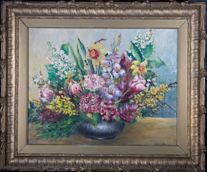 Rema Stephens - 20th Century Oil, Floral Still Life