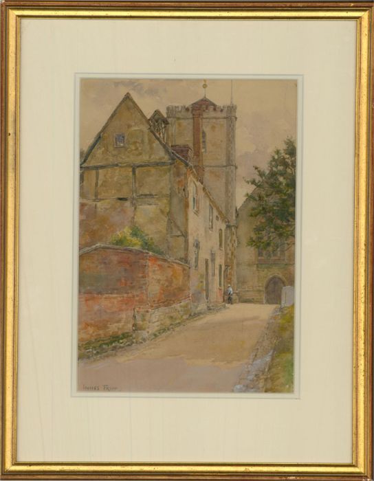 Henry Charles Innes Fripp (1867-1963) - Watercolour, Dorchester on Thames