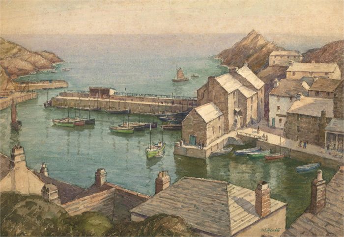 Henry Samuel Merritt (1884-1963) - Early 20th Century Watercolour, Polperro