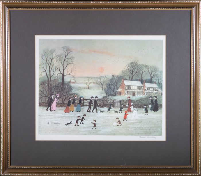 Helen Layfield Bradley MBE (1900–1979) - Contemporary Digital Print, Winter Walk
