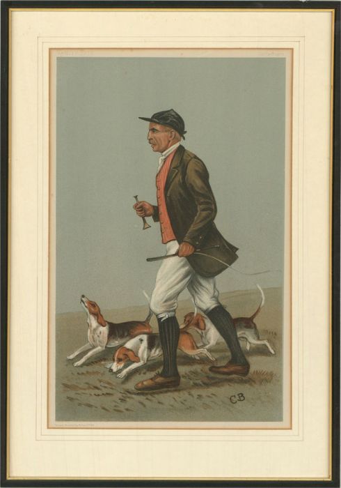 C.B - Vanity Fair Early 20th Century Lithograph, Mr John Otho Paget