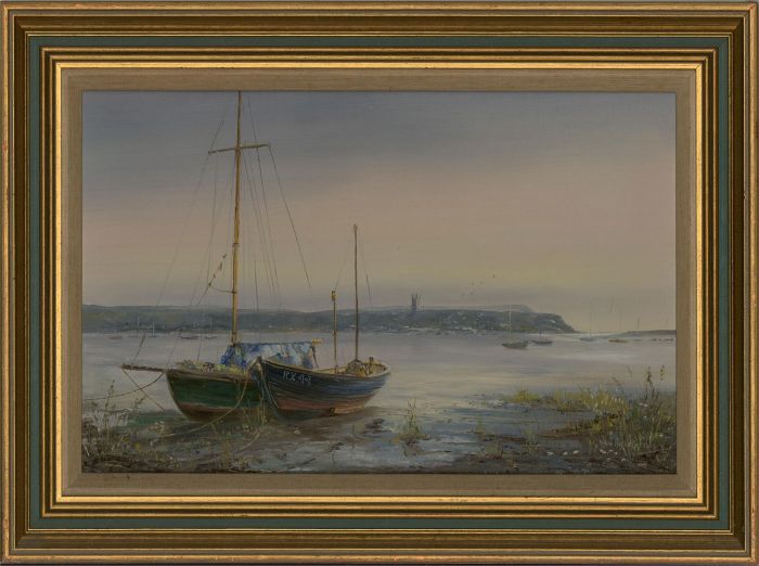 Wyn Appleford - 1987 Oil, Orcombe Point, Exe Estuary
