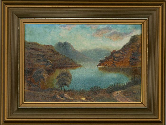 M. Dobson - 1894 Oil, Halcyon Lake