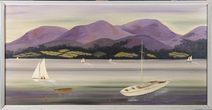 GWIL - Contemporary Oil, Purple Mountains