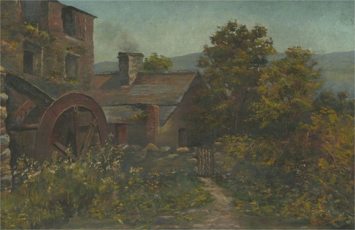 Hinde - 20th Century Oil, Rural Watermill