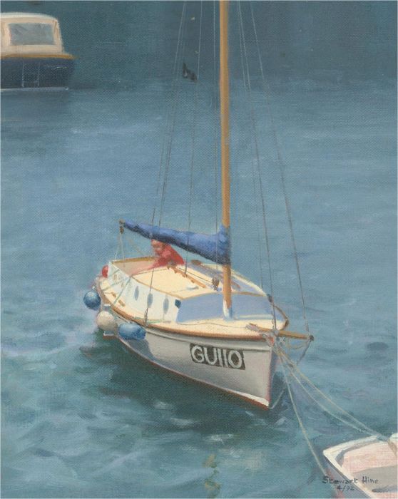 Stewart Charles Hine (1928-2018) - 1992 Oil, Hirondelle