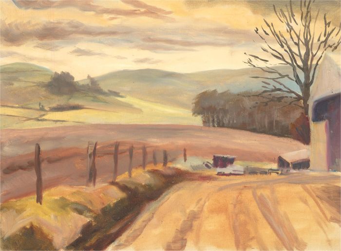 20th Century Oil - Quiet Morning at the Farm