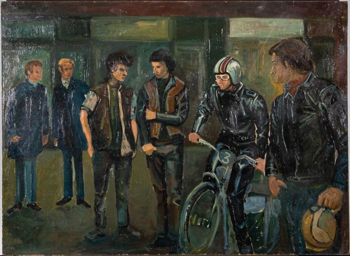Mid 20th Century Oil - Mods and Rockers