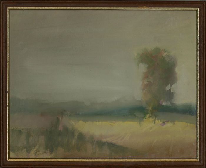 Attrib. Jean-Baptiste Granger (1911-1974) - Mid 20th Century Gouache, The Mist