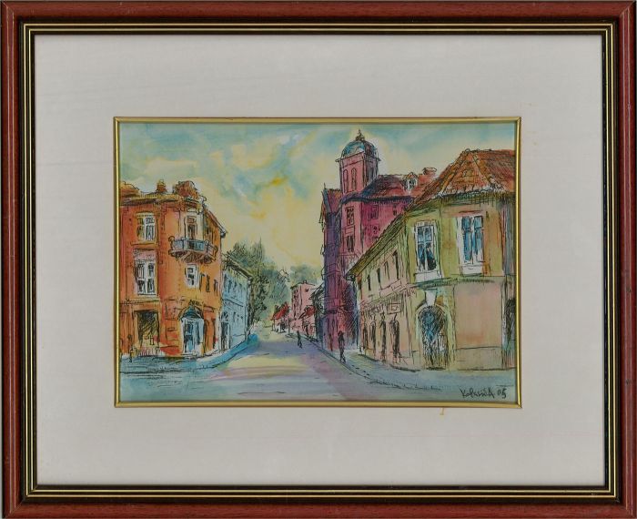 Kalesic Avdo - 2005 Watercolour, Motiv 12 Tuzle