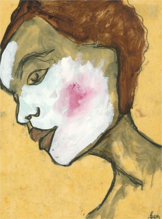 Ben Carrivick - Contemporary Oil, Short-haired Girl