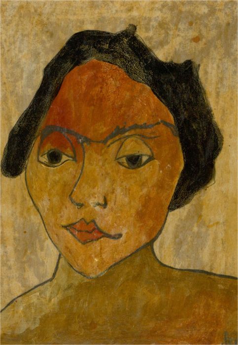 Ben Carrivick - Contemporary Oil, Short Black Hair