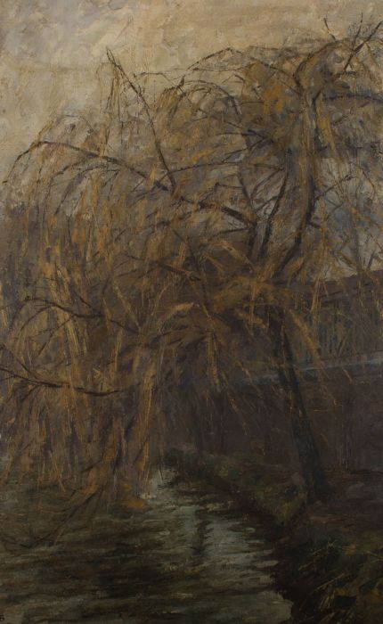 BTNB - 1962 Oil, Willow Over The Water
