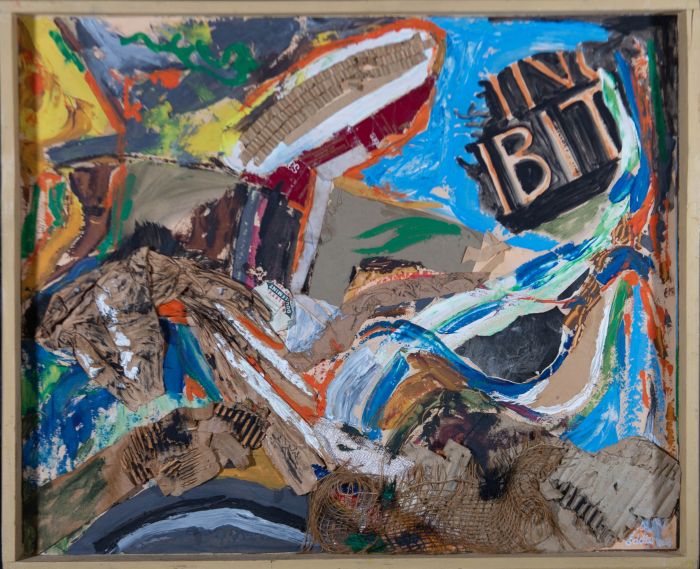 Eddie Bianchi (fl.1975-95) - 1986 Mixed Media, Tipping Prohibited