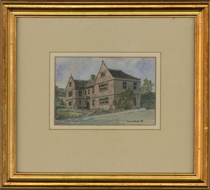 Richard W. Taylor - 1988 Watercolour, Summer Garden