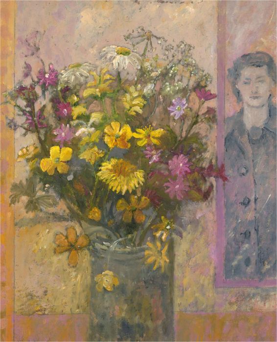 Keith Johnson (1931-2018) - Contemporary Oil, A May Banquet