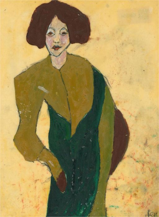 Ben Carrivick - Contemporary Oil, Elegant Woman