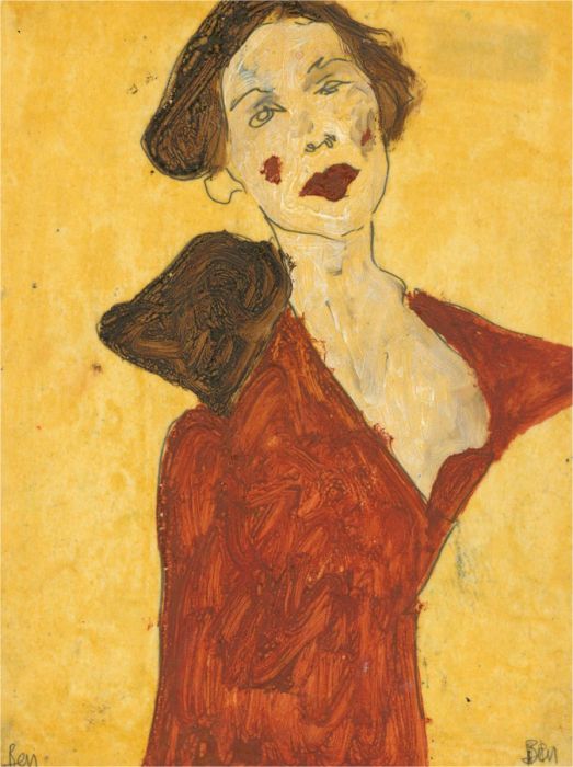 Ben Carrivick - Contemporary Oil, Dark Lips
