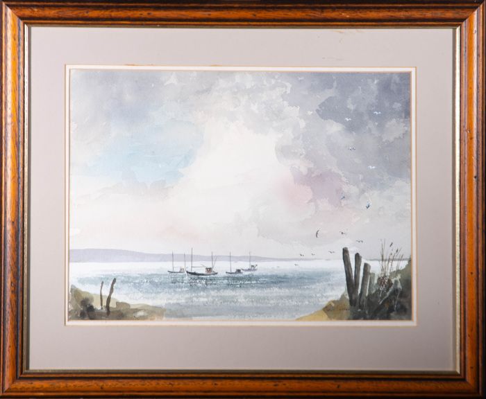 Frank Cosford - 20th Century Watercolour, Heading for Port