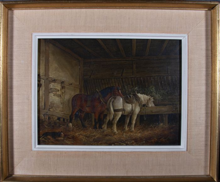 After Benjamin Zoble (1762-1830) -Late 19thC Watercolour, Feeding At The Trough