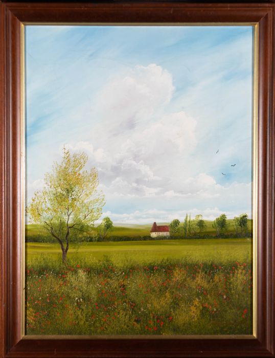 Raymond Price - 20th Century Oil, Rural Poppies
