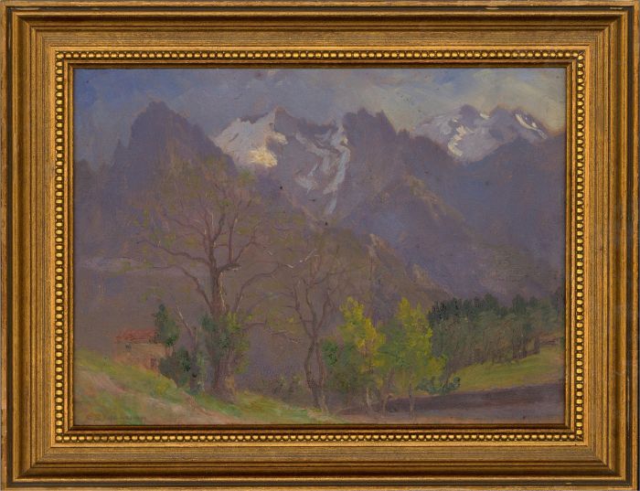 Charles Stephen Meacham (1860-1940) - Early 20th Century Oil, Mountain View