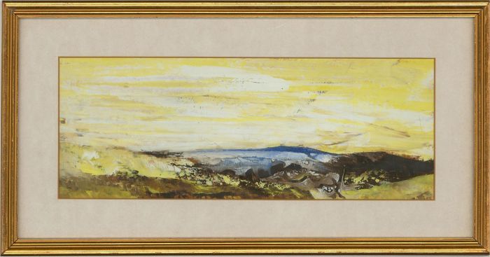 Contemporary Acrylic - Abstract Coastal Scene