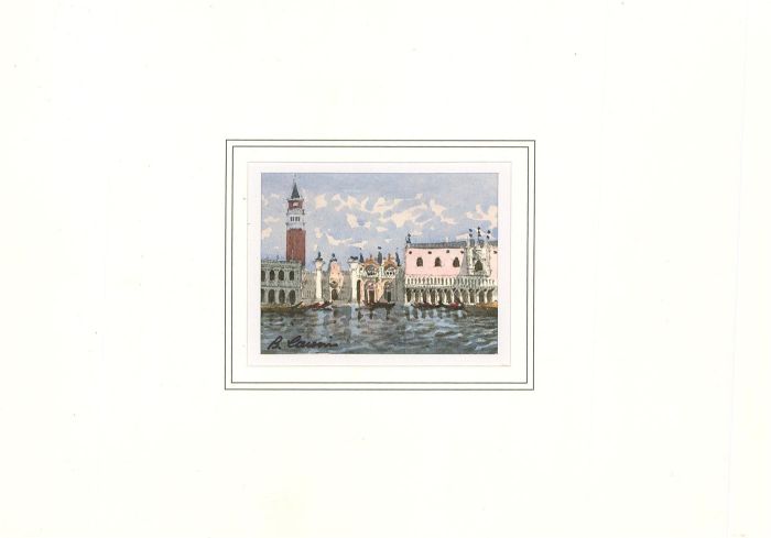 Contemporary Watercolour - The Campanile