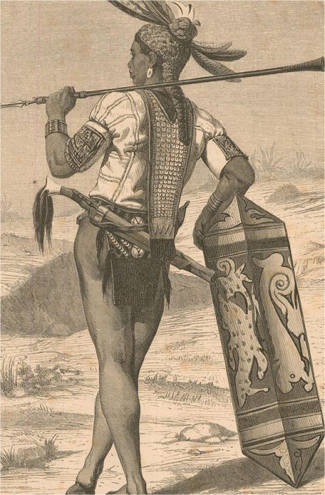 Three Mid 19th Century Wood Engraving - Indigenous People From Around The World