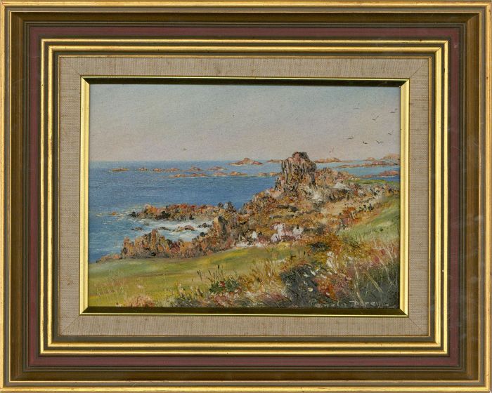 Pamela Dorey (b.1932) - 20th Century Oil, Vazon, Guernsey