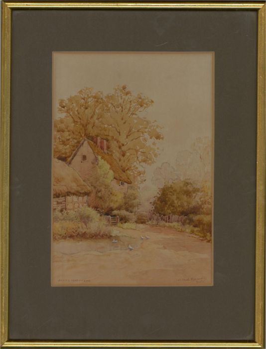 James Matthews - Late 19th Century Watercolour, At Great Wymondley