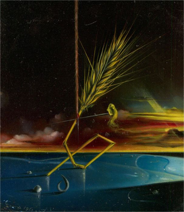 Bruno - 1960 Oil, Needle In The Hay