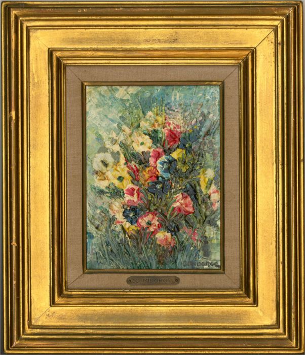 Odette Midorge - Contemporary Oil, Impasto Blooms