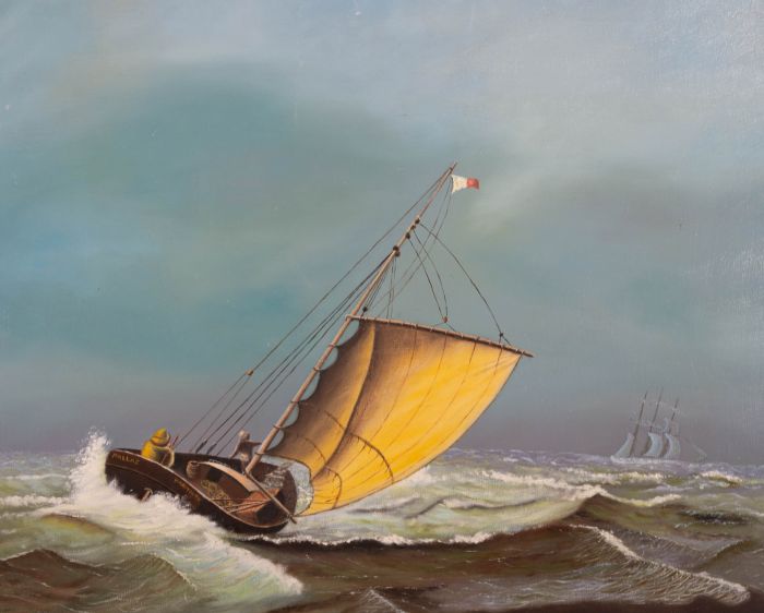 20th Century Oil - Sloop off Yarmouth