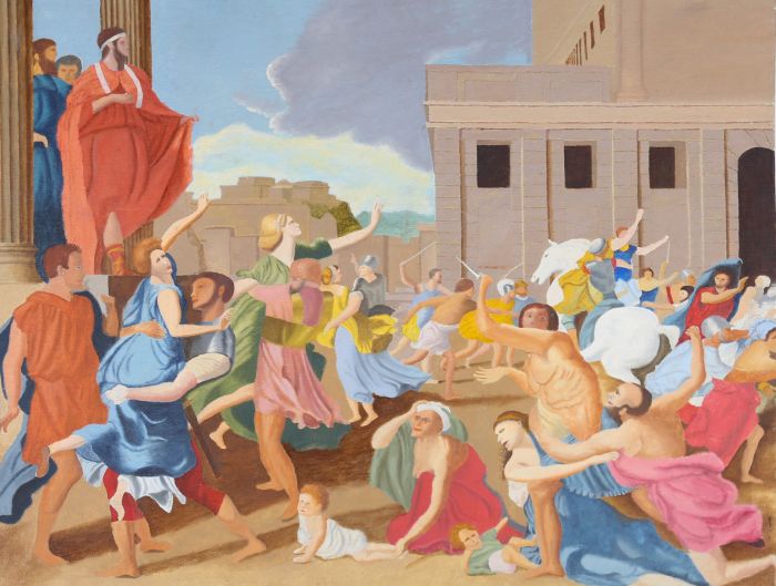 N.K. Day - 20th Century Oil, The Conquest Of The Sabine Women