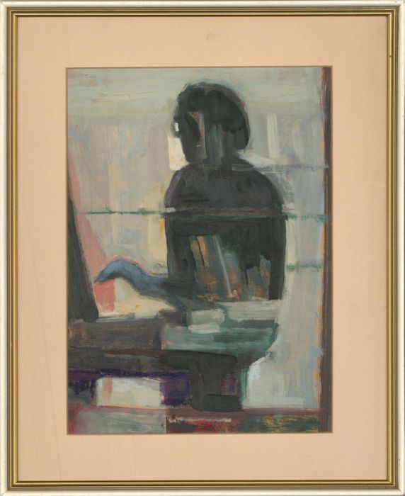 Maurice Colasson (1911-1992) - 20th Century Oil, A Shadow
