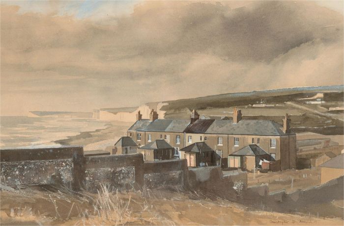 Christopher D. Arnold (b.1955) - The White Cliffs of Dover