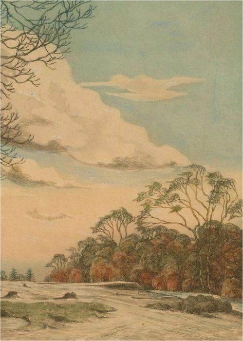 Alice Barnwell (1910-1980) - Signed Late 19th Century Etching, The Road to Nowhere