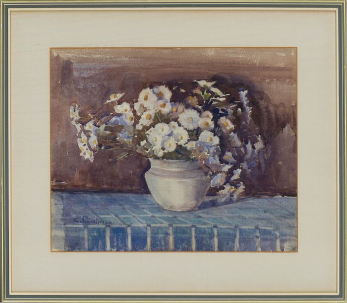 Gertrude Priestman (1870-1955) - Watercolour, Floral Still Life