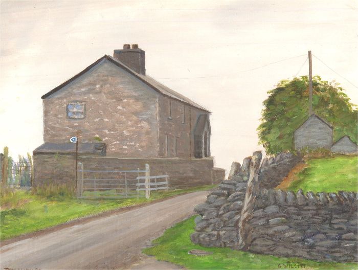 Gwyneth Willitt - Contemporary Oil, Tyn Llidiart Cottage, Wales