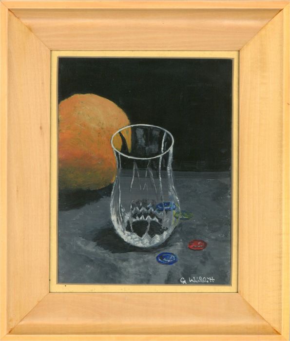 Gwyneth Willitt - A Pair of Contemporary Tempera Still Lifes