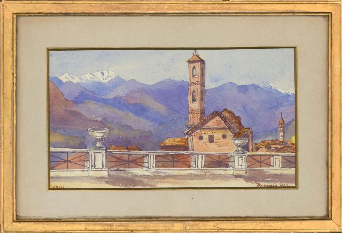 F.M.H.D. - 1902 Watercolour, Perugia, Italy