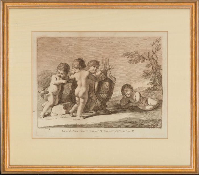 Francesco Bartolozzi RA (1727–1815) - 1764 Engraving, The Water Urn
