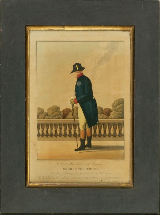J.C. Stadler (fl.1780-1812) after Rosenberg - c.1812 Aquatint, George the Third